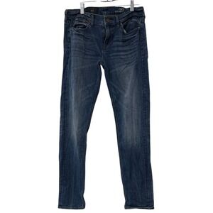 J. CREW REID Women's Size 29 Midrise Medium Wash Preppy Denim Ankle Crop